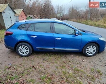 Синий Рено Меган, объемом двигателя 1.6 л и пробегом 201 тыс. км за 6499 $, фото 7 на Automoto.ua