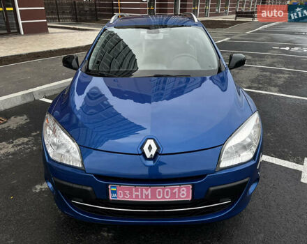 Синий Рено Меган, объемом двигателя 1.4 л и пробегом 238 тыс. км за 6999 $, фото 2 на Automoto.ua