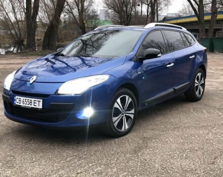 Синий Рено Меган, объемом двигателя 1.5 л и пробегом 340 тыс. км за 7800 $, фото 5 на Automoto.ua