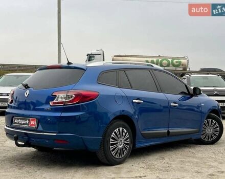 Синий Рено Меган, объемом двигателя 1.5 л и пробегом 232 тыс. км за 9190 $, фото 6 на Automoto.ua