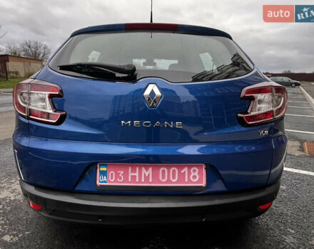 Синий Рено Меган, объемом двигателя 1.4 л и пробегом 238 тыс. км за 6999 $, фото 16 на Automoto.ua