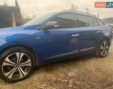 Синий Рено Меган, объемом двигателя 1.5 л и пробегом 290 тыс. км за 8850 $, фото 1 на Automoto.ua