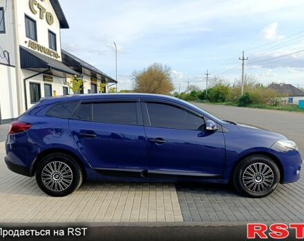 Синий Рено Меган, объемом двигателя 1.5 л и пробегом 258 тыс. км за 6850 $, фото 6 на Automoto.ua