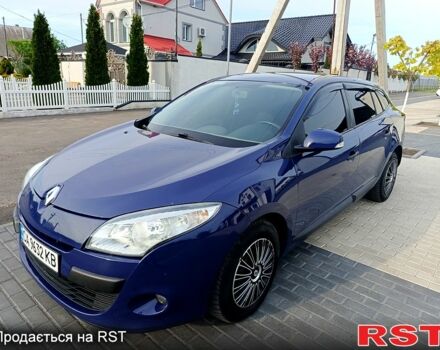 Синий Рено Меган, объемом двигателя 1.5 л и пробегом 258 тыс. км за 6850 $, фото 9 на Automoto.ua