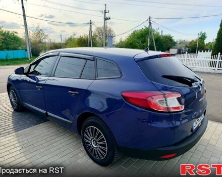 Синий Рено Меган, объемом двигателя 1.5 л и пробегом 258 тыс. км за 6850 $, фото 3 на Automoto.ua