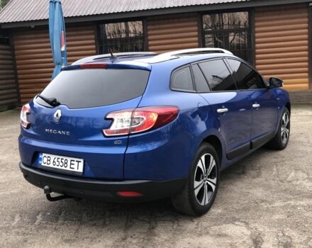 Синий Рено Меган, объемом двигателя 1.5 л и пробегом 340 тыс. км за 7800 $, фото 1 на Automoto.ua
