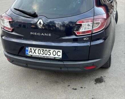 Синий Рено Меган, объемом двигателя 1.5 л и пробегом 230 тыс. км за 7200 $, фото 4 на Automoto.ua