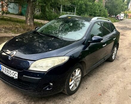 Синий Рено Меган, объемом двигателя 1.5 л и пробегом 230 тыс. км за 5500 $, фото 3 на Automoto.ua