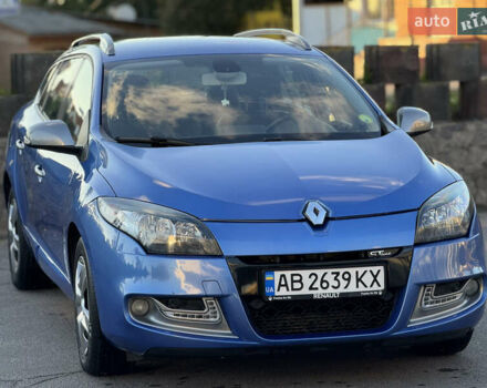 Синий Рено Меган, объемом двигателя 1.5 л и пробегом 294 тыс. км за 8900 $, фото 4 на Automoto.ua