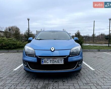 Синий Рено Меган, объемом двигателя 1.6 л и пробегом 222 тыс. км за 7300 $, фото 2 на Automoto.ua