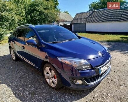 Синий Рено Меган, объемом двигателя 1.5 л и пробегом 262 тыс. км за 7500 $, фото 5 на Automoto.ua