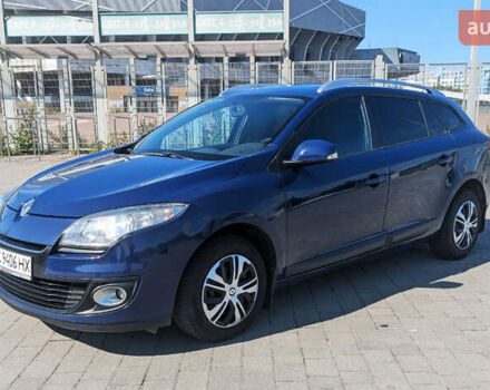 Синий Рено Меган, объемом двигателя 1.6 л и пробегом 280 тыс. км за 7500 $, фото 3 на Automoto.ua