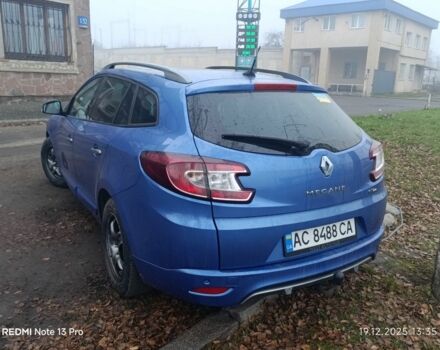 Синій Рено Меган, об'ємом двигуна 1.5 л та пробігом 272 тис. км за 9500 $, фото 5 на Automoto.ua