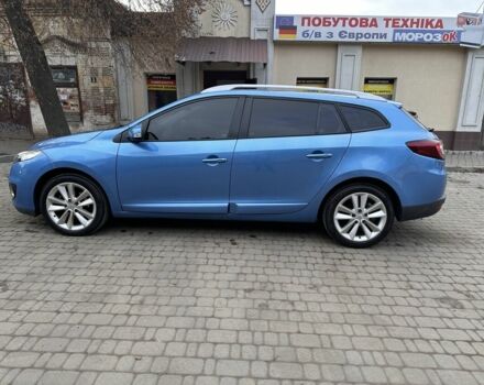 Синий Рено Меган, объемом двигателя 1.5 л и пробегом 216 тыс. км за 8250 $, фото 3 на Automoto.ua