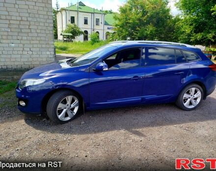 Синий Рено Меган, объемом двигателя 1.5 л и пробегом 262 тыс. км за 7600 $, фото 5 на Automoto.ua