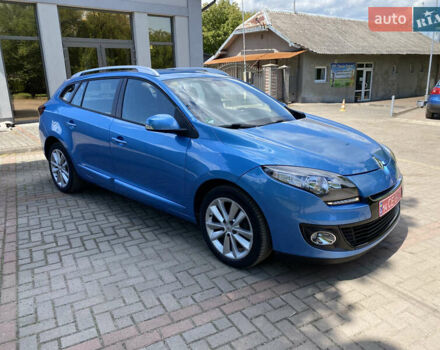 Синий Рено Меган, объемом двигателя 1.5 л и пробегом 200 тыс. км за 8300 $, фото 2 на Automoto.ua