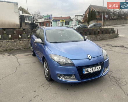 Синий Рено Меган, объемом двигателя 1.46 л и пробегом 295 тыс. км за 8988 $, фото 1 на Automoto.ua