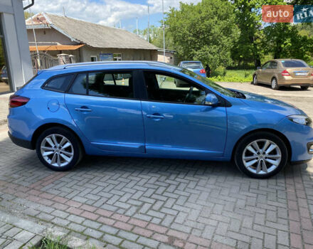 Синий Рено Меган, объемом двигателя 1.5 л и пробегом 284 тыс. км за 8300 $, фото 3 на Automoto.ua