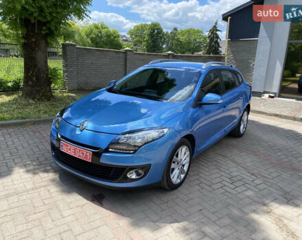 Синий Рено Меган, объемом двигателя 1.5 л и пробегом 200 тыс. км за 8300 $, фото 9 на Automoto.ua