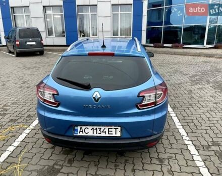 Синий Рено Меган, объемом двигателя 1.6 л и пробегом 222 тыс. км за 7300 $, фото 4 на Automoto.ua