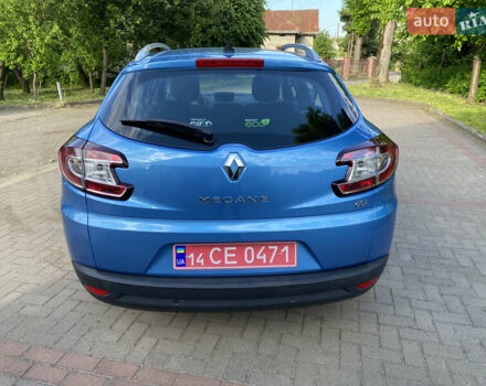 Синий Рено Меган, объемом двигателя 1.5 л и пробегом 284 тыс. км за 8300 $, фото 26 на Automoto.ua