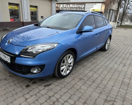 Синий Рено Меган, объемом двигателя 1.5 л и пробегом 216 тыс. км за 8250 $, фото 2 на Automoto.ua
