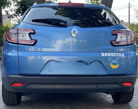 Синий Рено Меган, объемом двигателя 1.5 л и пробегом 301 тыс. км за 9500 $, фото 1 на Automoto.ua