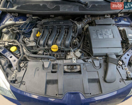 Синий Рено Меган, объемом двигателя 1.6 л и пробегом 280 тыс. км за 7500 $, фото 28 на Automoto.ua