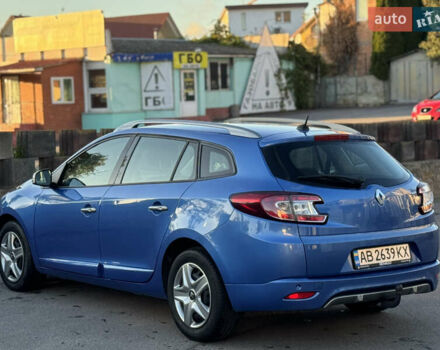 Синий Рено Меган, объемом двигателя 1.5 л и пробегом 294 тыс. км за 8900 $, фото 10 на Automoto.ua