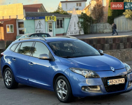 Синий Рено Меган, объемом двигателя 1.5 л и пробегом 294 тыс. км за 9600 $, фото 4 на Automoto.ua