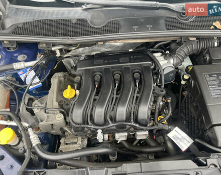 Синий Рено Меган, объемом двигателя 1.6 л и пробегом 175 тыс. км за 7500 $, фото 68 на Automoto.ua