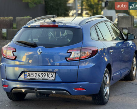 Синий Рено Меган, объемом двигателя 1.5 л и пробегом 294 тыс. км за 8900 $, фото 6 на Automoto.ua