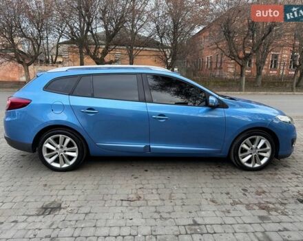 Синий Рено Меган, объемом двигателя 1.5 л и пробегом 216 тыс. км за 8250 $, фото 4 на Automoto.ua