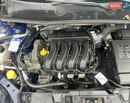 Синий Рено Меган, объемом двигателя 1.6 л и пробегом 175 тыс. км за 6999 $, фото 71 на Automoto.ua