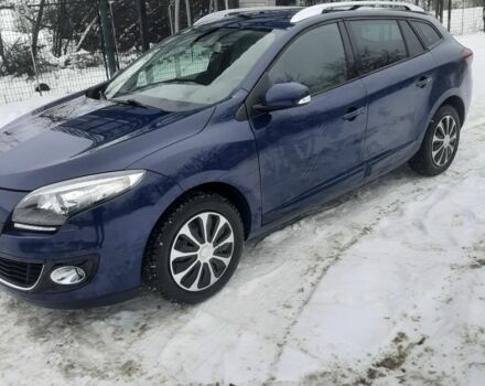 Синий Рено Меган, объемом двигателя 1.4 л и пробегом 214 тыс. км за 7700 $, фото 2 на Automoto.ua