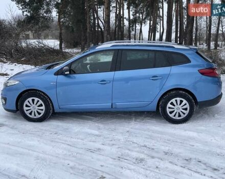 Синий Рено Меган, объемом двигателя 1.5 л и пробегом 230 тыс. км за 6750 $, фото 13 на Automoto.ua