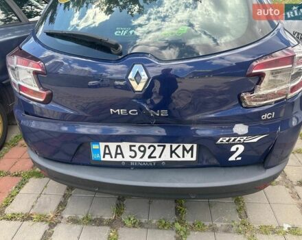 Синій Рено Меган, об'ємом двигуна 1.5 л та пробігом 241 тис. км за 6500 $, фото 5 на Automoto.ua