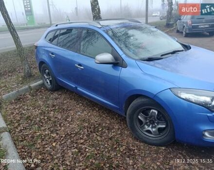 Синий Рено Меган, объемом двигателя 1.46 л и пробегом 272 тыс. км за 9500 $, фото 3 на Automoto.ua