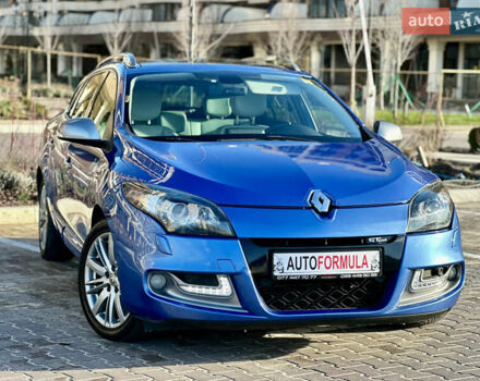 Синий Рено Меган, объемом двигателя 1.5 л и пробегом 228 тыс. км за 10490 $, фото 6 на Automoto.ua