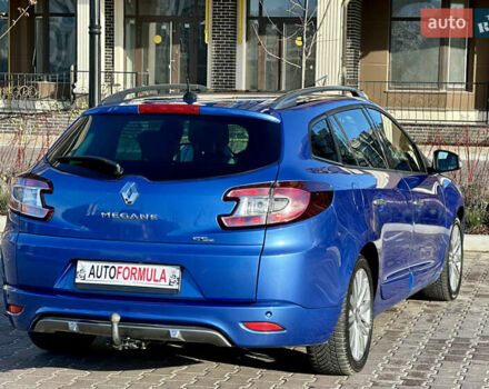 Синий Рено Меган, объемом двигателя 1.5 л и пробегом 228 тыс. км за 10490 $, фото 12 на Automoto.ua