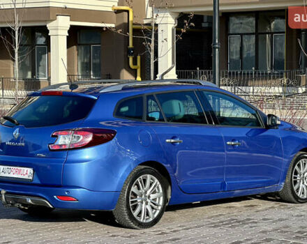 Синий Рено Меган, объемом двигателя 1.5 л и пробегом 228 тыс. км за 10490 $, фото 13 на Automoto.ua