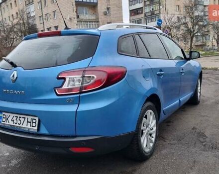 Синий Рено Меган, объемом двигателя 1.5 л и пробегом 187 тыс. км за 8700 $, фото 5 на Automoto.ua