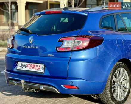 Синий Рено Меган, объемом двигателя 1.5 л и пробегом 228 тыс. км за 10490 $, фото 14 на Automoto.ua