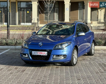 Синий Рено Меган, объемом двигателя 1.5 л и пробегом 228 тыс. км за 10490 $, фото 4 на Automoto.ua
