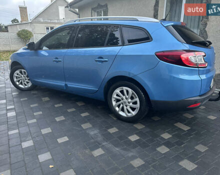 Синий Рено Меган, объемом двигателя 1.5 л и пробегом 257 тыс. км за 8600 $, фото 8 на Automoto.ua