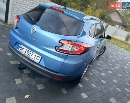Синий Рено Меган, объемом двигателя 1.5 л и пробегом 257 тыс. км за 8600 $, фото 7 на Automoto.ua