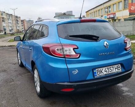Синий Рено Меган, объемом двигателя 1.5 л и пробегом 187 тыс. км за 8700 $, фото 1 на Automoto.ua