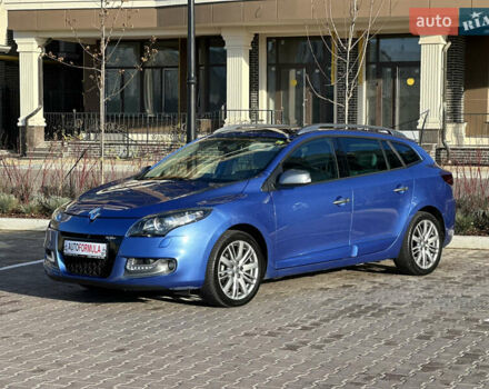 Синий Рено Меган, объемом двигателя 1.5 л и пробегом 228 тыс. км за 10490 $, фото 5 на Automoto.ua