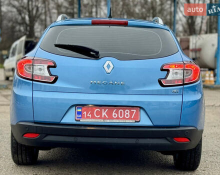 Синий Рено Меган, объемом двигателя 1.5 л и пробегом 194 тыс. км за 9300 $, фото 18 на Automoto.ua
