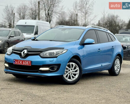 Синий Рено Меган, объемом двигателя 1.5 л и пробегом 194 тыс. км за 9300 $, фото 2 на Automoto.ua